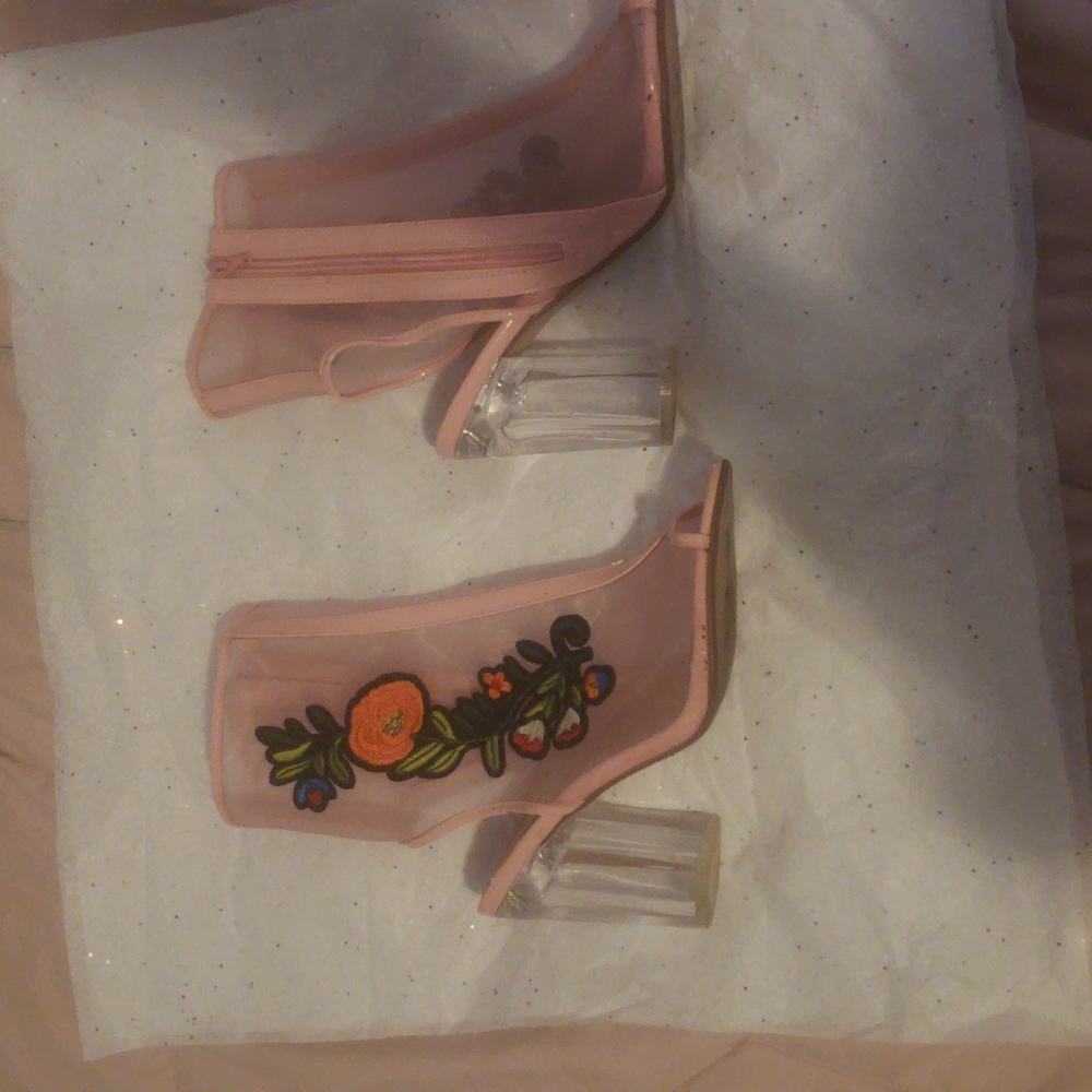 Pretty SeeThru Heels
